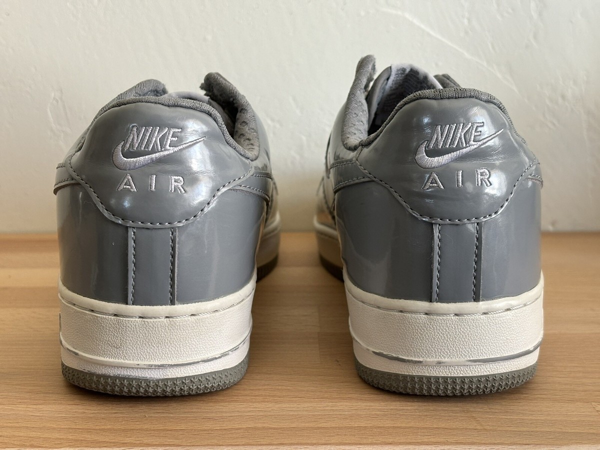 Nike Air Force Premium Invisible Clear/Gray Sneakers MEN'S US