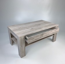 Couchtisch Sofatisch Wohnzimmertisch Ewa 100x54cm Sandeiche Optik Schublade Neu