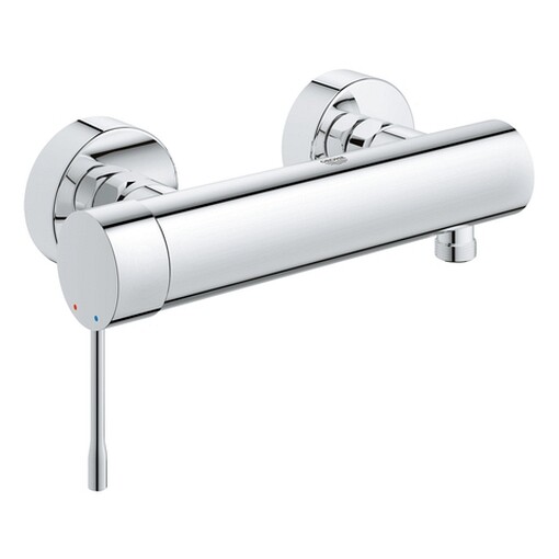 Grohe Einhandmischer Brausearmatur Essence 33636 Wandmontage Eigensicher Chrom,-image
