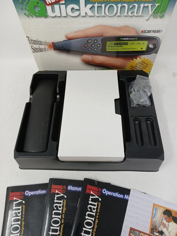 WIZCOM QUICKTIONARY 2 English/Spanish - Spanish/English Translate Electronic Pen - Image 4 of 4