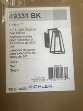 Kichler Lighting 1 Light Medium Outdoor Wall Mount In Lodge Style  14 Inches