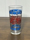 Vintage Pepsi-Cola Tiffany Style Stained Glass Collectible Tumbler Cup 1970s