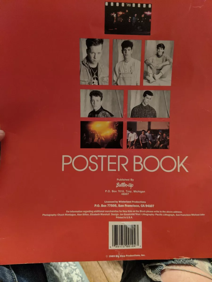 New Kids on The Block Poster Book