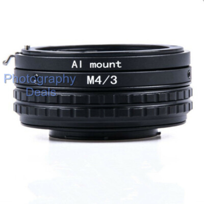 26-40mm Adjustable Focus Helicoid Macro Tube for Nikon AI Lens to Micro 4/3 M4/3