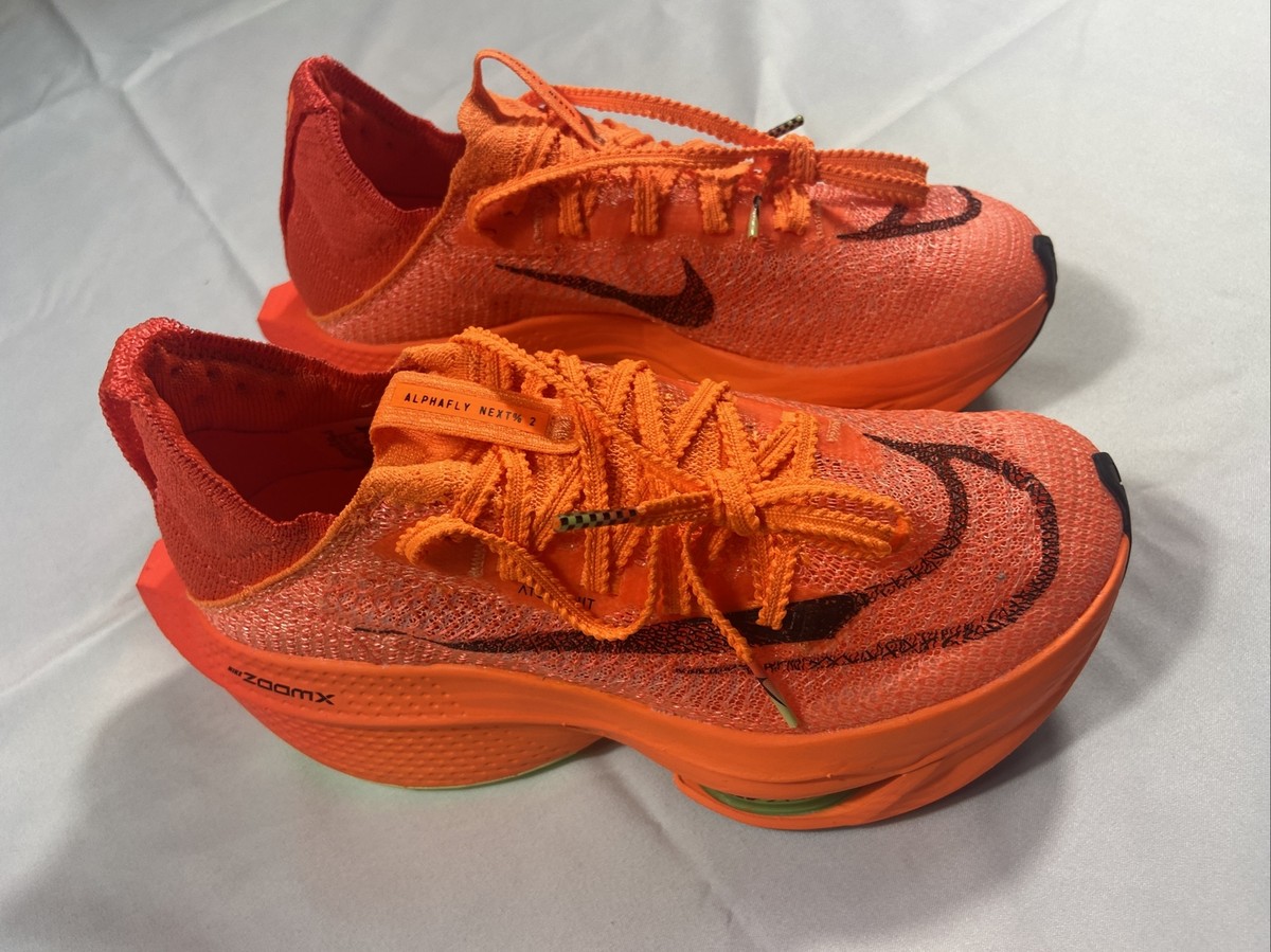 Size 5- Nike ZoomX Alphafly Next% 2 Orange No Lid | eBay Size 5- Nike ZoomX Alphafly Next% 2 Orange No Lid | eBay