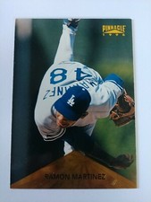 1996 Pinnacle Baseball #45 Ramon Martinez dodgers