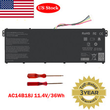 Battery for Acer Aspire ES1-511 ES1-512 V3-371 E5-771G AC14B18J AC14B13J 36Wh