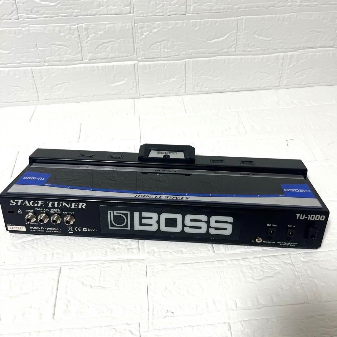 美品　BOSS TU-1000 チューナー Amazon.co.jp: BOSS TU-1000 生産完了モデル (ボス ステージ