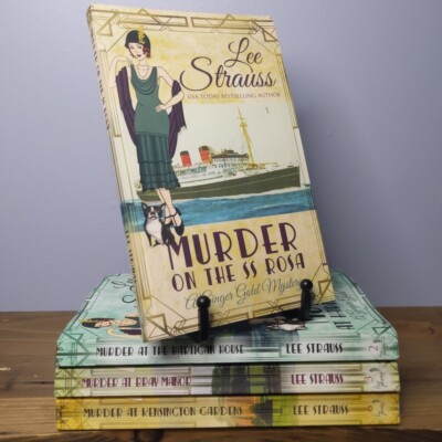 Ginger Gold 4 Book Lot : Cozy Historical Mystery Murder On The SS Rosa + More