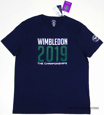 NEW POLO RALPH LAUREN T-SHIRT WIMBLEDON 2019 THE