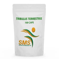 PURE TRIBULUS TERRESTRIS EXTRACT 100 CAPS 96% SAPONINS BODY BUILD TESTOSTERON