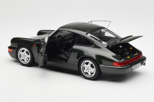 187321 Porsche 911 964 Carrera 4 Green Metallic Norev 1/18 - Imagen 5 de 8