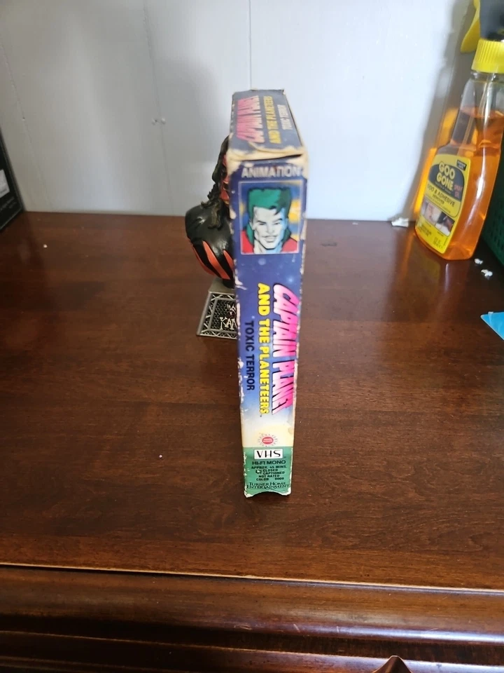 Captain Planet And the Planeteers VHS (Ozone Hole Poulluting By Computer) Foto 3 de 4