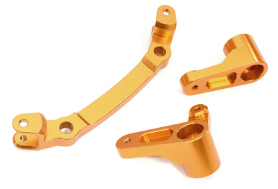Machined Steering Bellcrank Set for Arrma 1/10 Vorteks 4X4 3S BLX ARA340179