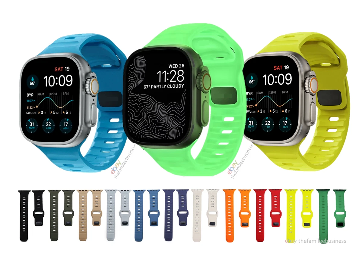 Rugged Sport Band Apple Watch 42/44/45/49mm Like the Nomad Sport