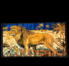 Art Rug Wall Hanging Velvet Tapestry Vintage ...