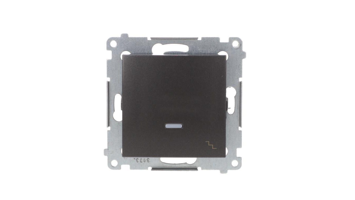 Simon 54 Illuminated stair switch anthracite DW6L.01 / 48 /T2UK