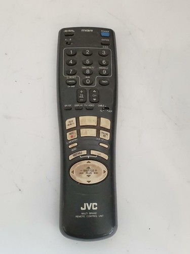JVC White TV CRT AV-20321 July 2002 Aux Front Input Retro Gaming Vintage Remote - Picture 6 of 12