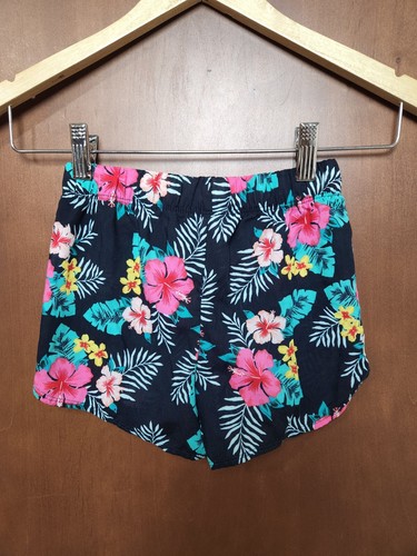 Girl's ~Gap Sleepwear~ Pajama Shorts Tropical Themed Elastic Waist Size 6 EUC - Picture 4 of 4