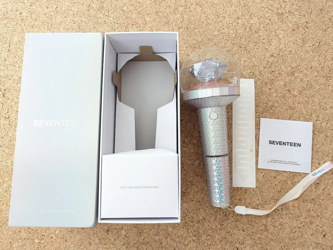 SEVENTEEN Official Pen Light Stick Ver. 2 Carat Concert K-POP Used