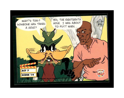 1993 Upper Deck Looney Tunes Trading Card Act 7 Scene 5 & Act 7 Scene 14 HOF
