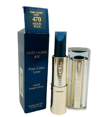 Estee Lauder Pure Color Love Lipstick 470 Moon Rock 0.12 oz NIB
