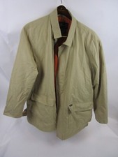 Mens Faconnable by Albert Goldberg Men's Cargo Jacket Tan Size L