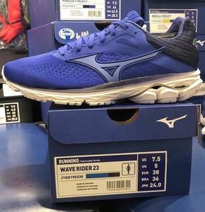 mizuno wave rider blue
