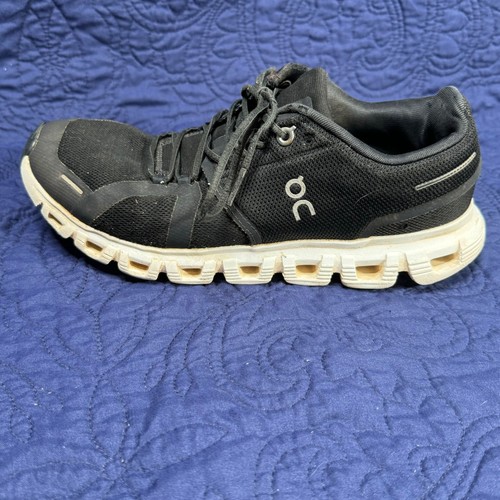 On Running Cloud Running Shoes Black Lightweight Comfort Size Men's 7.5 See Pic - Picture 3 of 10