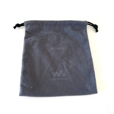 Original SONY Cassette Walkman Travel Pouch Soft Case Bag Drawstring