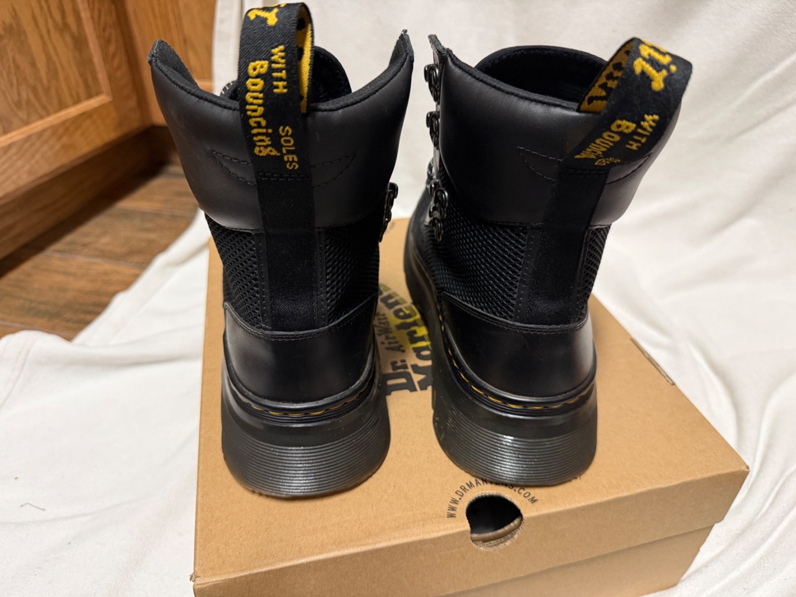 Dr. Martens Tarik TG Utility Boots black Combat Tactical Mens Size 9 image 4