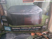CleverSpa Large Square Thermal Hot Tub Cover - 185cm