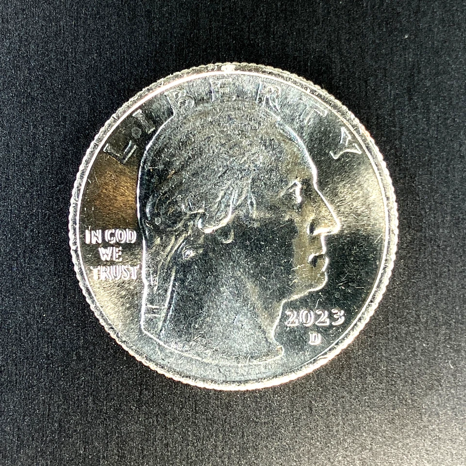 2023 D Jovita Idar U.S. Quarter Error 'In Cod We Trust' + Die Strike Error Coin - Image 2 of 4