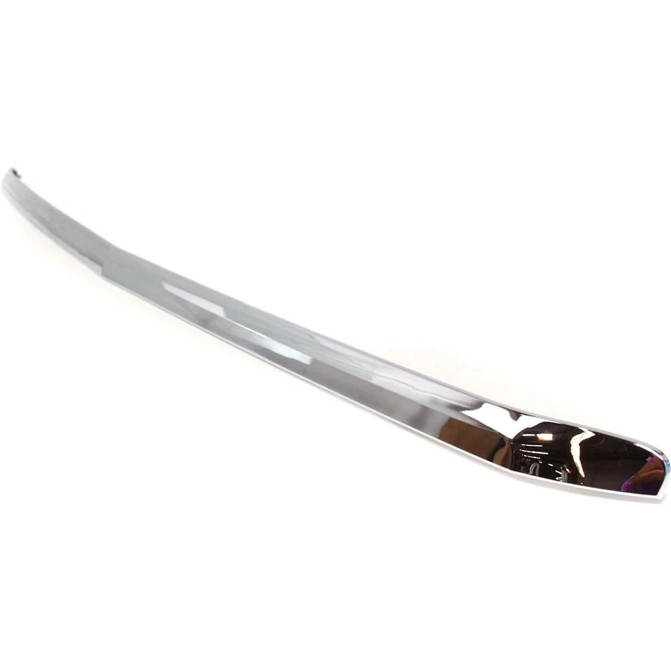 New Chrome Hood Molding Trim For 2007-2010 Chevrolet Silverado 2500 HD 3500 HD Foto 3 de 4