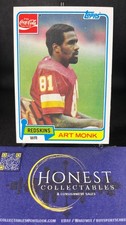 Art Monk (RC) - 1981 Topps Coca Cola Edition Rookie #5