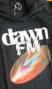 Rare New 2022 The Weeknd Dawn FM Tour Exclusive Black Shirt Medium