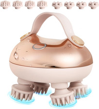 Scalp Massager Kneading Head Massager Scalp Stress Relax Portable Rechargeable H