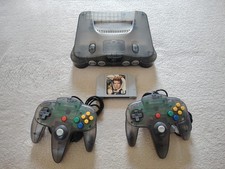 Nintendo N64 Console, 2 Controllers And Goldeneye