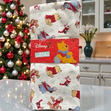 Disney Winnie The Pooh Set Of 3 Christmas Kitchen Towels 100 Cotton Piglet Igor