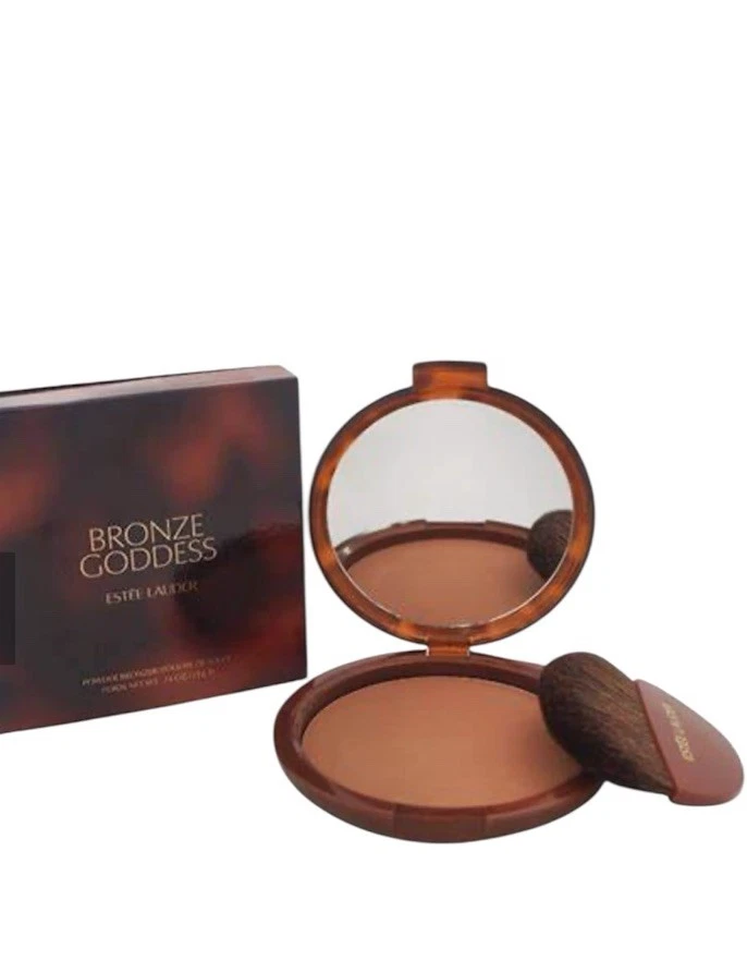 Estee Lauder Bronze Goddess Powder Bronzer 02 Medium .74oz SEALED NIB D94 FRESH - Image 3 of 4