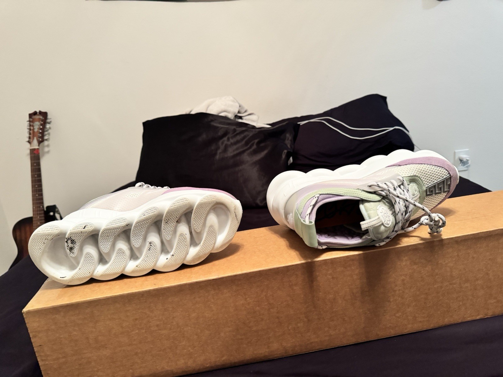 Versace Chain Reaction Signed Customized Purple G… - image 9