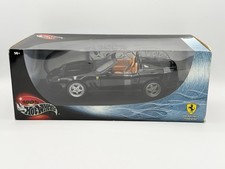 Hot Wheels Ferrari 550 Barchetta Pininfarina 1:18 Scale Diecast Black Car NIB