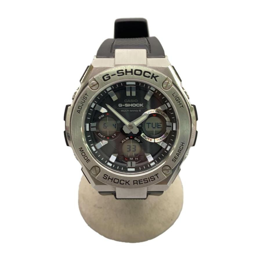 CASIO GST-W110 Black Case Size 5.9 ×5.2cm Used Watch #27154 | eBay