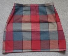 VTG The Limited Tartan/Plaid Italian Wool Blend Mini Skirt Sz 2 Preppy Y2K