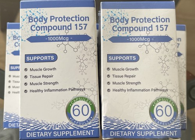#ad 5 BCP 157 Collagen Peptides 1000 mcg 60 Count EXP: 11 2027 5X60=300 Total Sealed $99.21