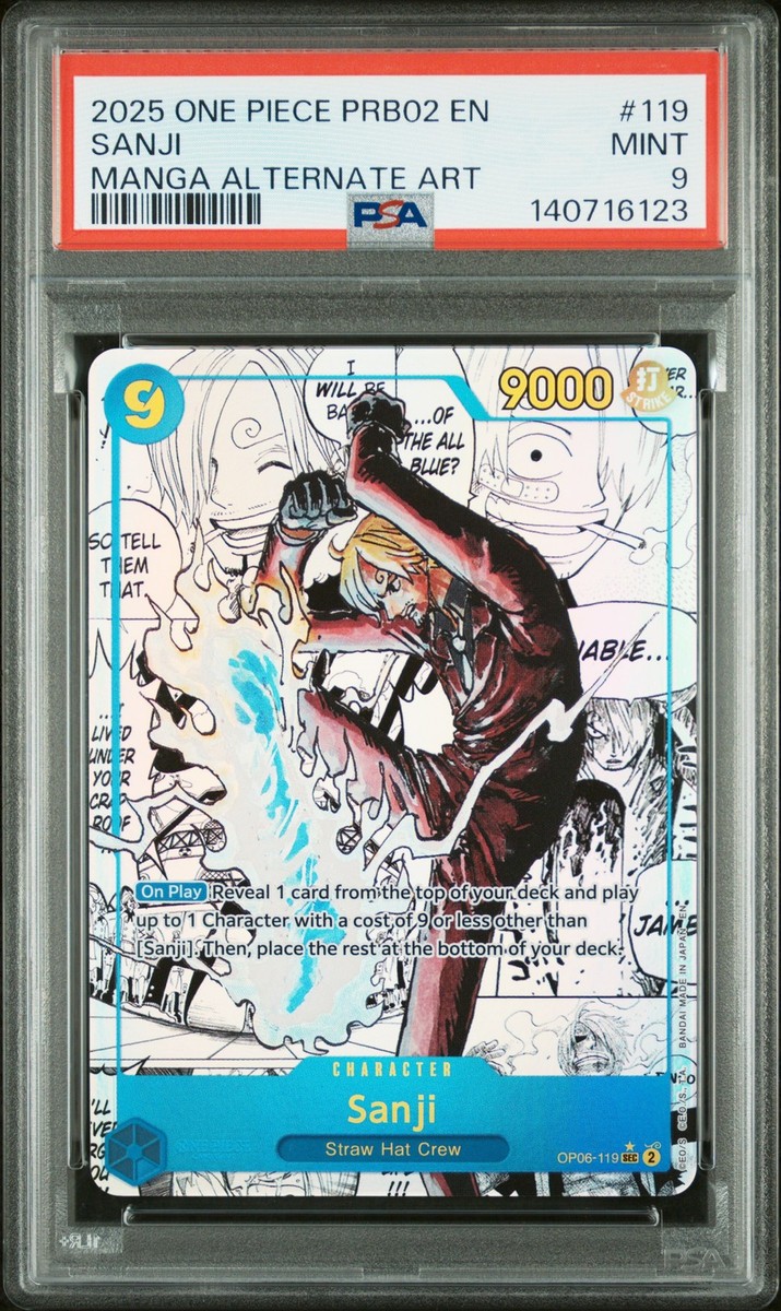 Sanji - OP06-119 (Manga) OP06-119 Premium Booster -The Best- Vol