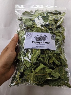 Getrocknete natürliche Papayablätter Carica Papayablätter Tee 100g reines Teeprodukt