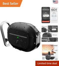 Hard Shell Waterproof Case for AirPods Pro 2nd Gen - Military-Grade Protection
