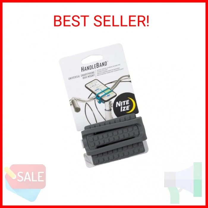 Nite Ize HandleBand Universal Smartphone Bar Mount - Cell Phone Mount for Bike H - Image 2 of 2