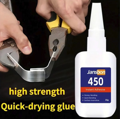 1pc 50ml Super Glue Quick Dry Strong Bond Instant Adhesive Repair - NEW